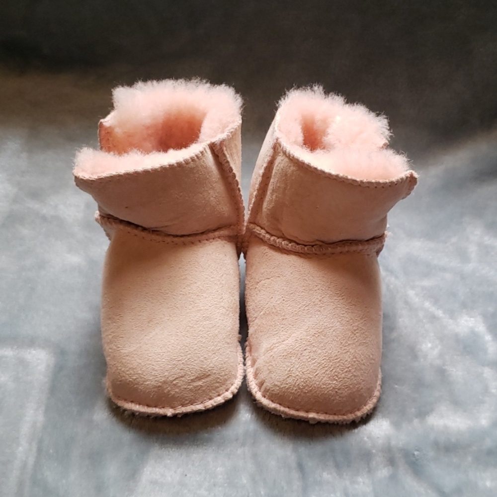 Pale pink uggs booties